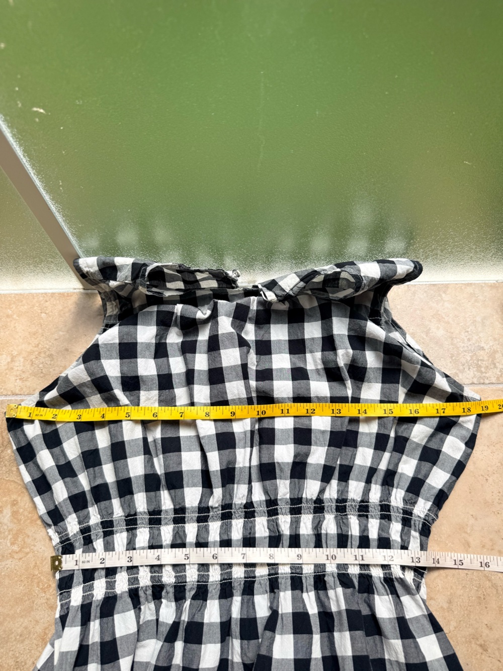 Target Sundresses Lot of Two Influencer Faves Cotton Pockets Teal & B/W Gingham - Picture 13 of 16